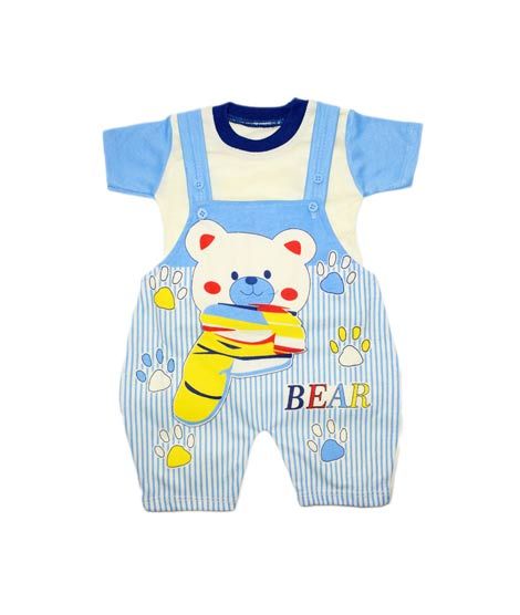 iShopping - Komfy Bear Printed Unisex Romper For Kid's (NBN128)