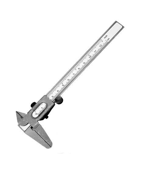 ShopEasy 5″ Chrome Plated Simple Vernier Caliper