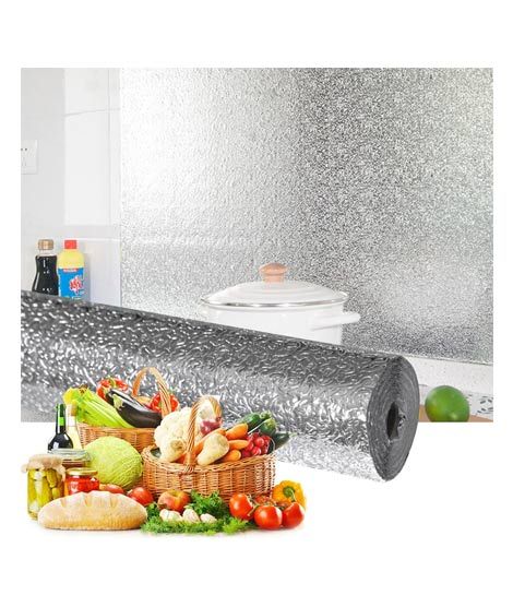 ShopEasy Kitchen Oil-Proof Wall Stickers Wallpaper