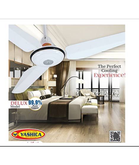 iShopping - Yashica Deluxe Ceiling Fans Black