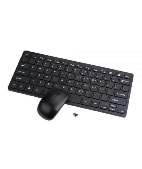 iShopping - Drifter Mini Wireless Keyboard Mouse Black