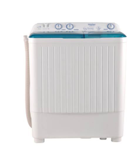 iShopping - Haier Twin Tub Semi Automatic Washing Machine 8KG White (HWM 80-AS)