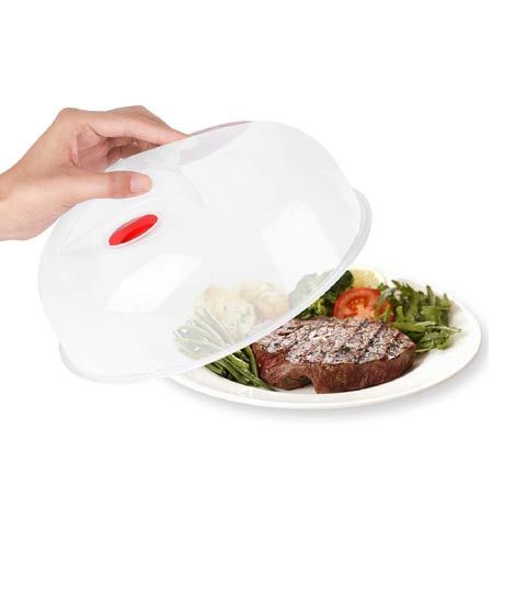 iShopping - Promax Plastic Microwave Plate Lid Cover With Steam Vent