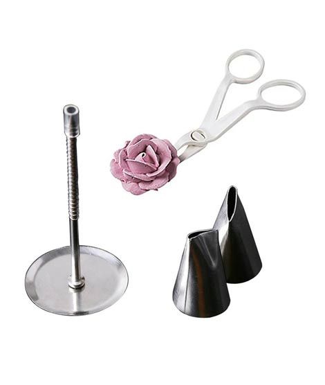 iShopping - Promax Scissor Flower Nail With 2 Steel Nozzles 