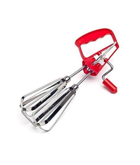 Promax Manual Hand Beater & Egg Whisk - Silver