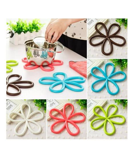 iShopping - Promax Silicone Flower Hot Pot Mat Stand Heat