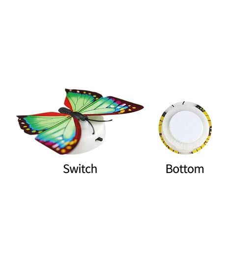 iShopping - Genshirts LED Butterfly Night Light - 4Pcs