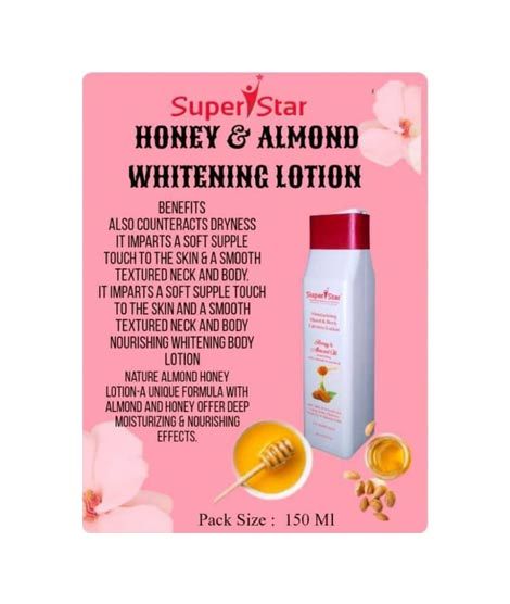 iShopping - Super Star Honey & Almond Whitening Lotion - 150ml