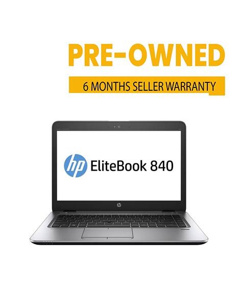 HP EliteBook 840 G4 14" HD Laptop Core i5-7200U 7th Gen 2.6GHz 8GB DDR4 RAM 256GB Solid State Drive Windows 10 Pro