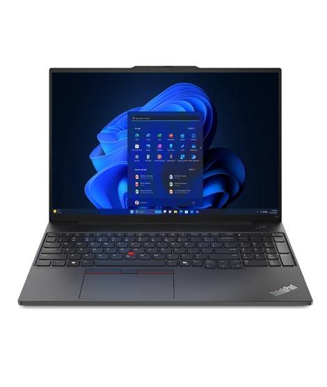 iShopping - Lenovo ThinkPad E16 G2 16" Intel Core U7-155H 16GB DDR5 512GB SSD Laptop Black