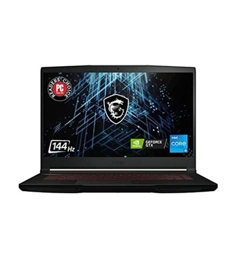 MSI GF63 Thin 11SC 15.6" FHD Core i7 11th Gen 16GB SSD Nvidia GTX 1650 4GB Gaming Laptop Black