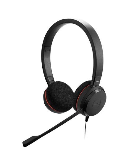 Jabra Evolve 20 Stereo Wired USB-A Headset