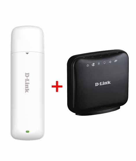 D-Link 3G HSPA+ USB Adapter (DWM-157) With D-Link DWR-111-3G Router