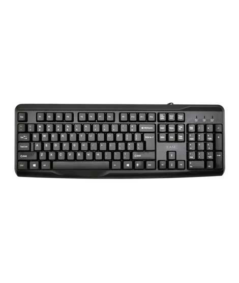 EASE EK100 Wired Keyboard Black