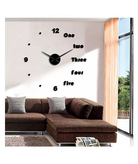 iShopping - Easy Shop 3D Acrylic Wall Clock