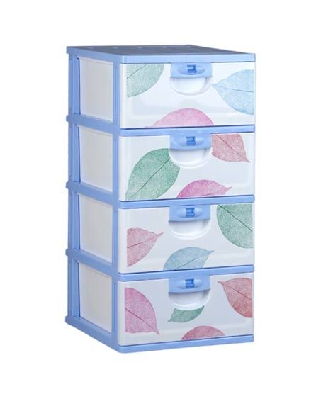 Easy Shop 4 Step Classic Fiber Printed Drawer