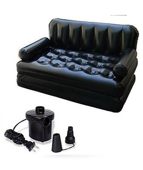 iShopping - Easy Shop 5-In-1 Sofa Bed Black