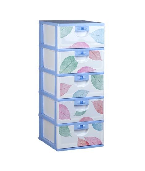 Easy Shop 5 Step Classic Fiber Printed Drawer