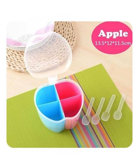 iShopping - Easy Shop Apple Shape 4 in 1 Jar With Spoon