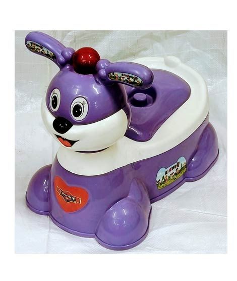 iShopping - Easy Shop Cartoon Plastic Potty Commode Seat with Cover