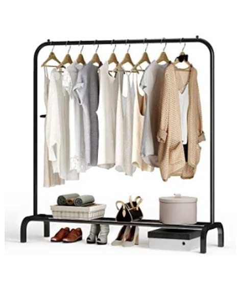 iShopping - Easy Shop Cloth Hanging Rack wtih Shoe Rack