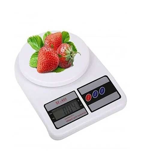 iShopping - Easy Shop Electronic Kitchen Scale White 1gm x 10kg