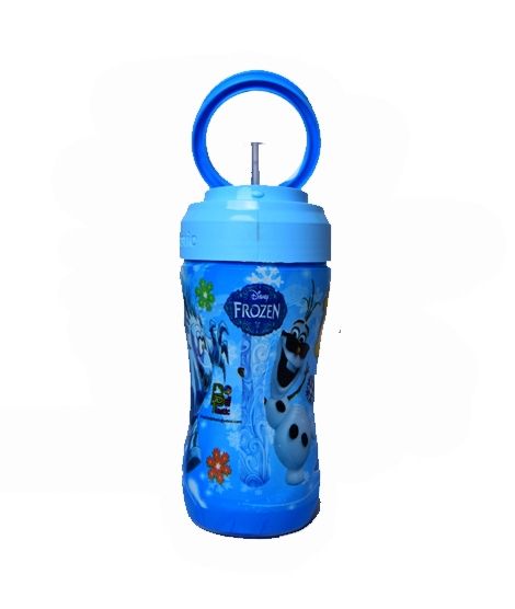 Easy Shop Frozen School Water Bottle With Nozzle