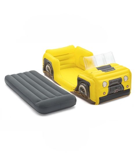 iShopping - Easy Shop Inflatable Car Dream Chaser Air Bed Yellow