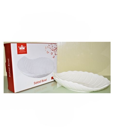 iShopping - Easy Shop Mint Leaf Salad Dish White