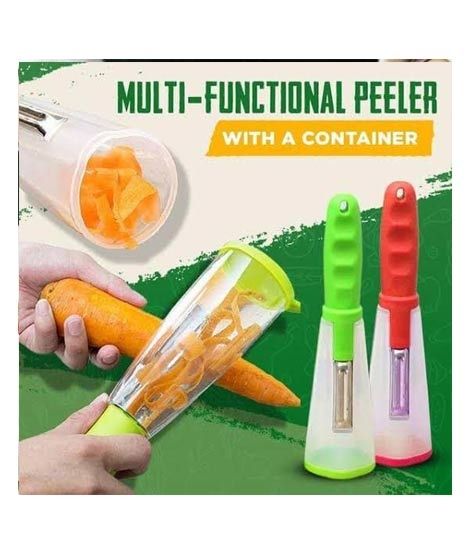 Easy Shop Multi-Functional Peeler with Container