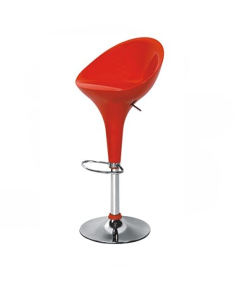 iShopping - Easy Shop Spinning Bar Stool Red