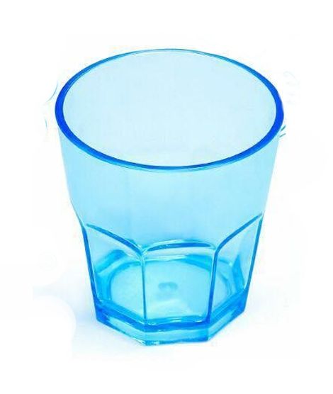 Easy Shop Unbreakable Glass Pack of 6 Blue