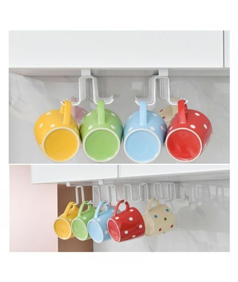 iShopping - Easy Shop Under Cabinet Mug Holder Hook