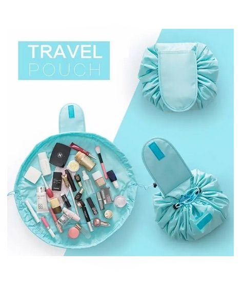 iShopping - Easy Shop Waterproof Travel Cosmetic Bag Blue