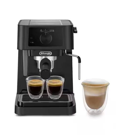 Delonghi Stilosa Advanced Pump Driven Coffee Maker Black (EC230.BK)