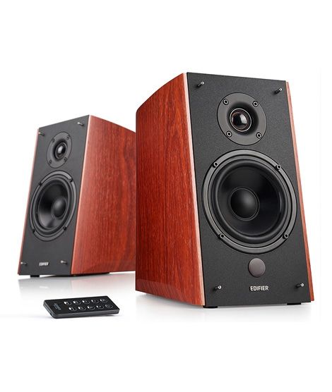 iShopping - Edifier R2000DB Bookshelf Bluetooth Speakers Brown