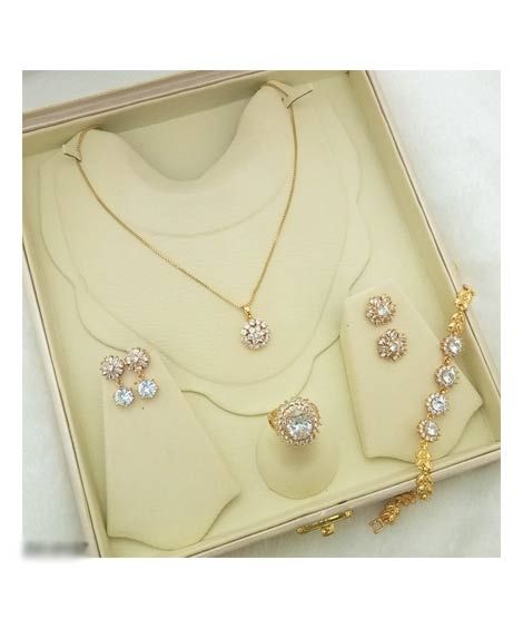 Effy Collections Gold Plated Jewellery Set (DC-137)