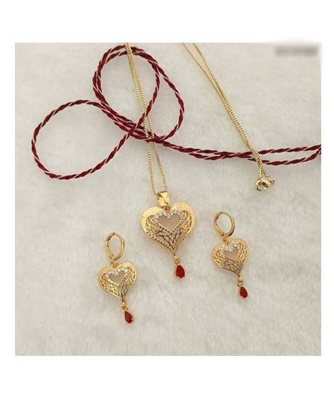 Effy Collections Gold Plated Jewellery Set (DC-164)