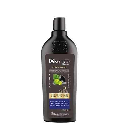 Elite & Elegant E-Sence Black Shine Hair Shampoo - 400ml