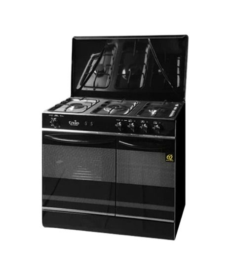 Enviro 3-16 Burner Cooking Range Cook & Bake Grill - Black