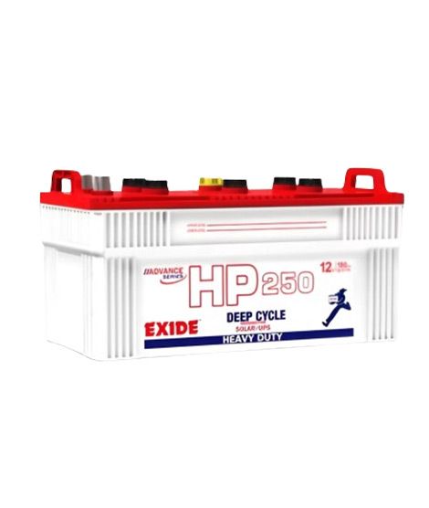 Exide Deep Cycle 180Ah 12V Heavy Duty Battery (HP-250)