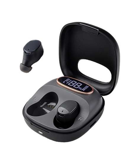 Faster Rebirth Wireless Earbuds With Display Charging Box (RB200)