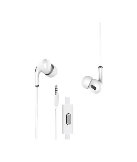 Faster Ergonomically Design Super Bass Earphones White (T7)