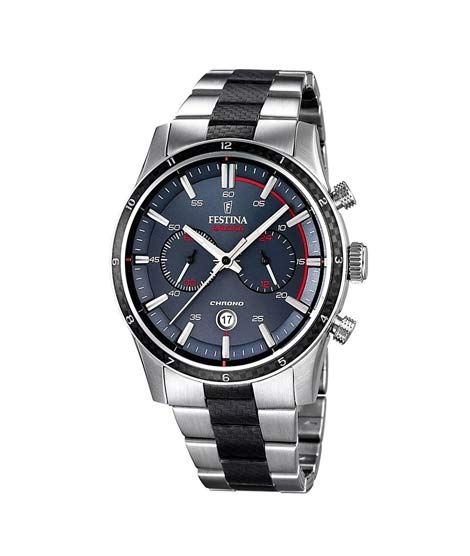 iShopping - Festina Racing Stainless Steel Mens Watch (F16819/1)