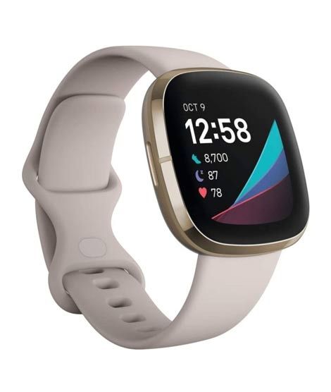 iShopping - Fitbit Sense Smartwatch White