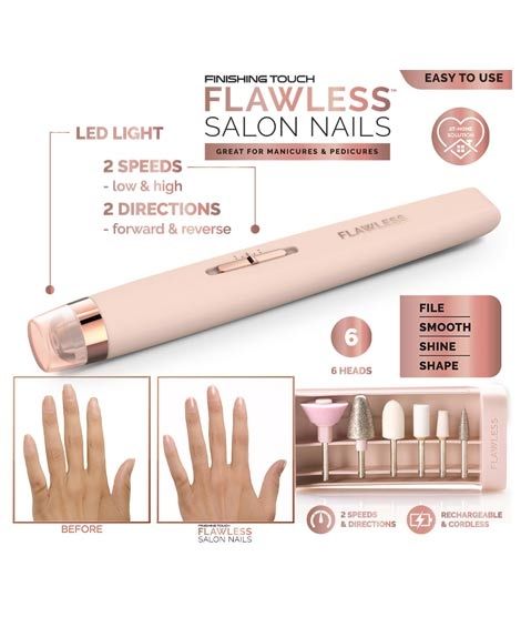 iShopping - Flawless Salon Nails Manicure & Pedicure Kit