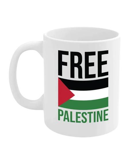 Goodsbuy Free Palestine Printed Magical Ceramic Mug