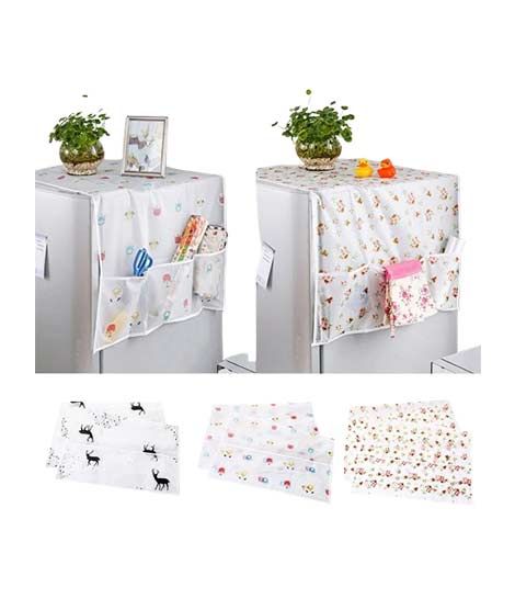 iShopping - Promax Printed Fridge Dust Cover