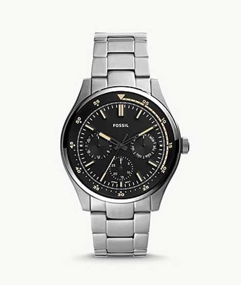 iShopping - Fossil Belmar Multifunction Men's Watch Stainless Steel (FS5575)