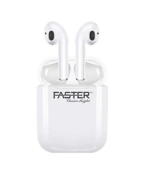 Faster Stereo Bass Sound TWS Wireless Earbuds (FTW-12)